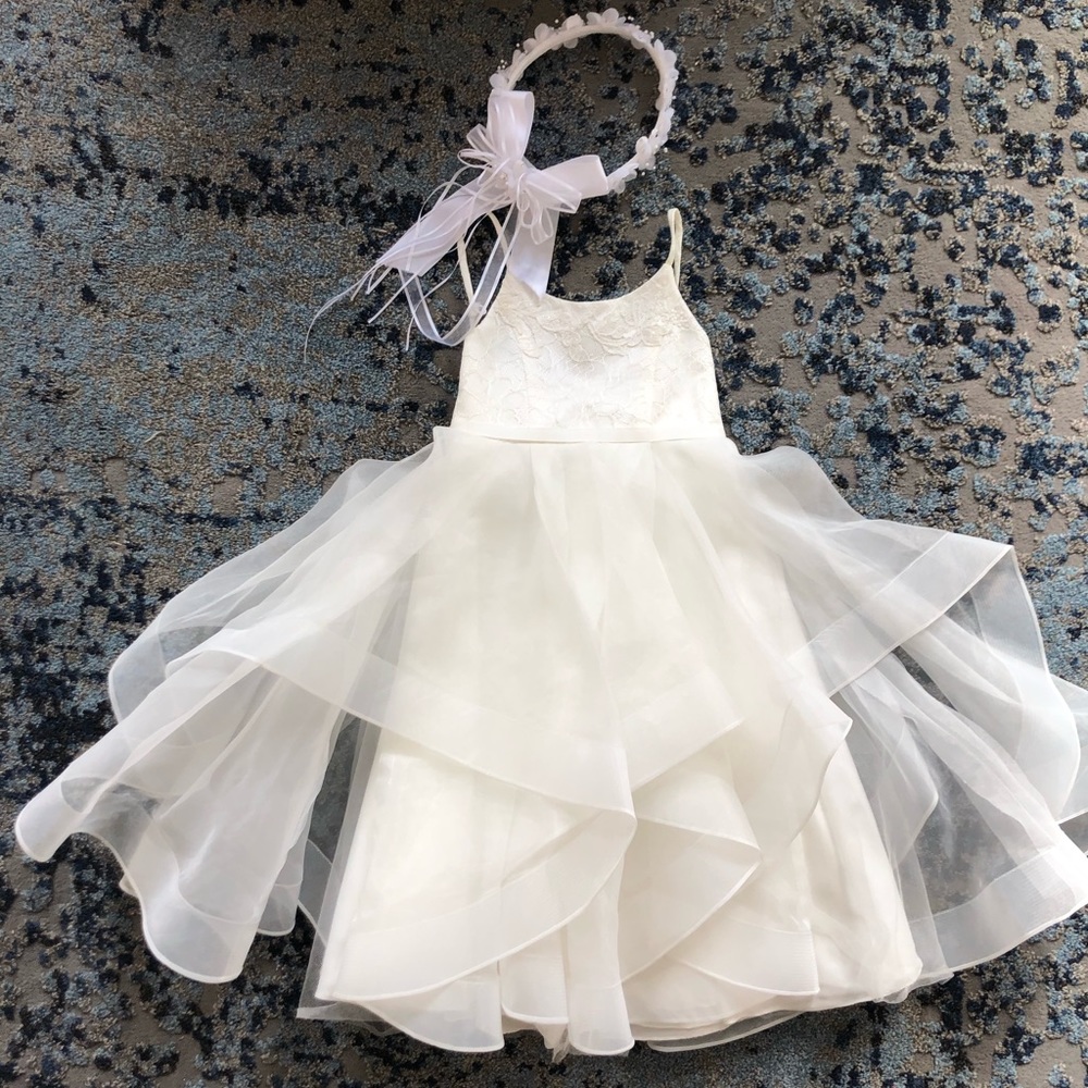 David’s Bridal Flower Girl dress